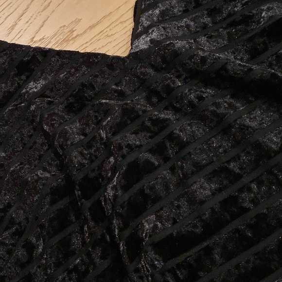 CHELSEA 28 BURNOUT LINED DRESSY BLOUSE - Picture 3 of 5